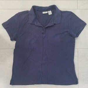 Cherokee navy blue short sleeve polo